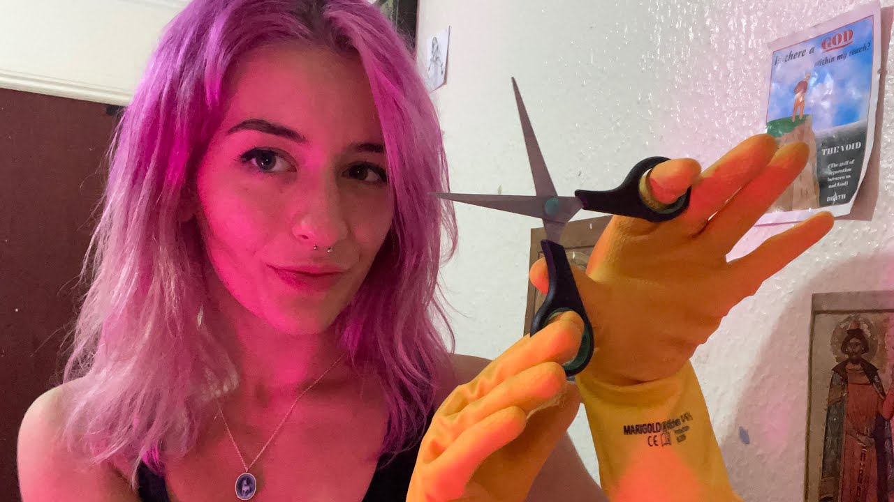 ASMR unpredictable personal attention & chaotic haircut [IN ALBANIAN language 🇦🇱 ]