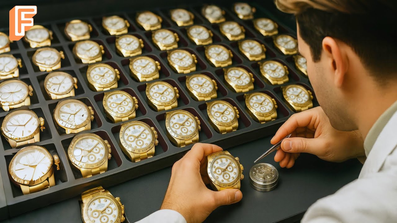 How The Most Expensive Rolex Watches Are Crafted By Master Artisans Inside The Factory