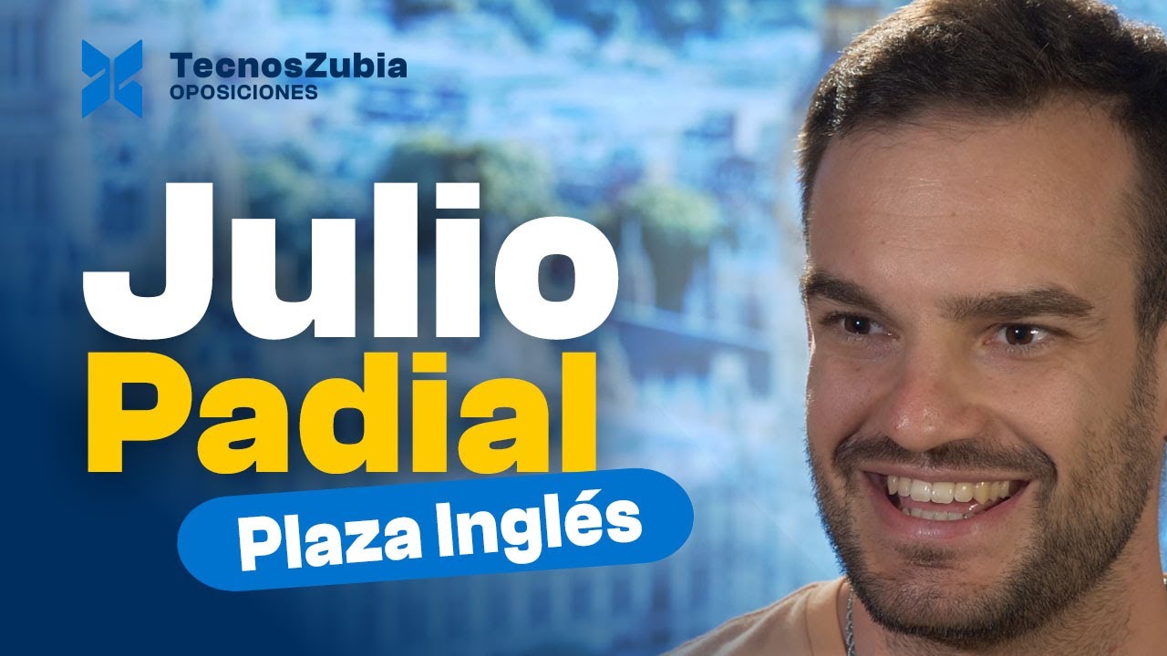 Oposiciones de Profesor de Ingl&eacute;s | Julio Padial | Entrevistas Tecnoszubia