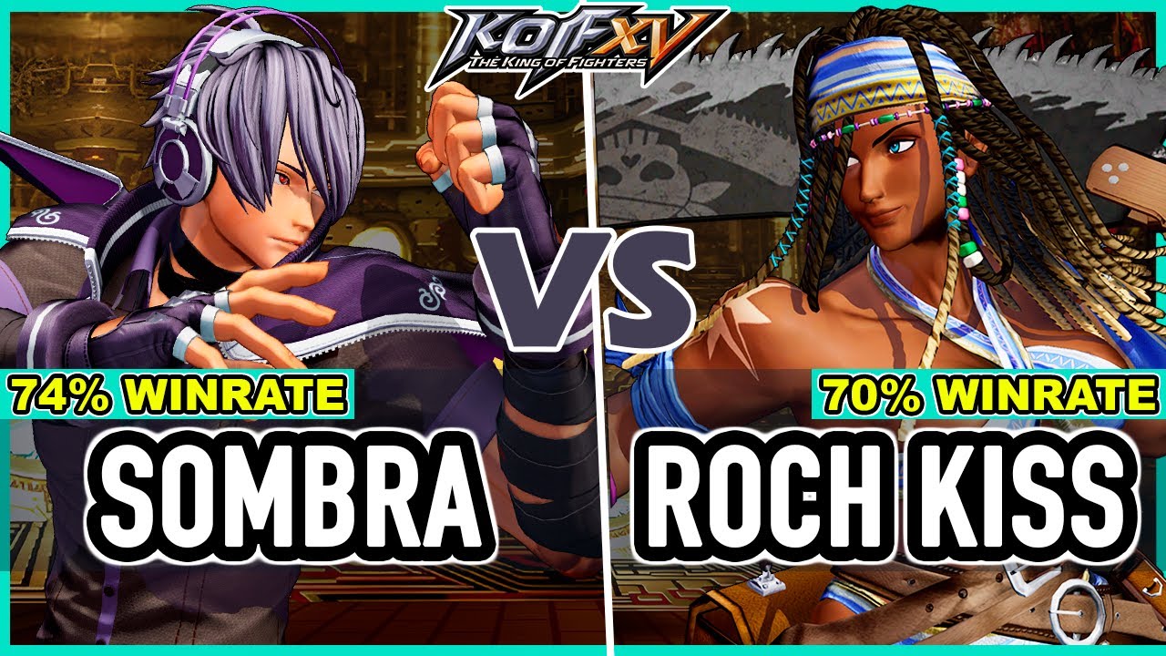 KOF XV 🔥 Sombra (Shun'ei/Goenitz/Andy) vs Roch Kiss (Darli/Hinako/Isla)