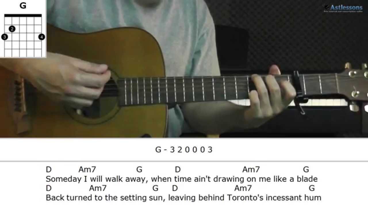 How to play Harder Than Stone with City And Colour (Guitar lesson)