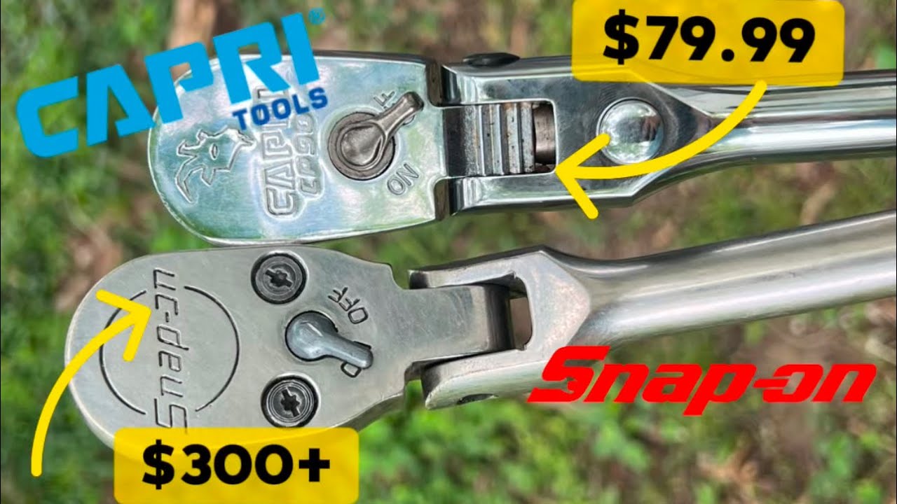 Are They As Good As Tool Truck Brands? - Capri 90 Locking Flex Head Ratchets @CapriTools