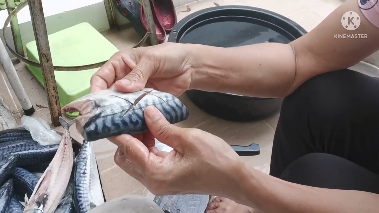 วิธีแล่ปลาซาบะให้สวย​ ง่ายนิดเดียว