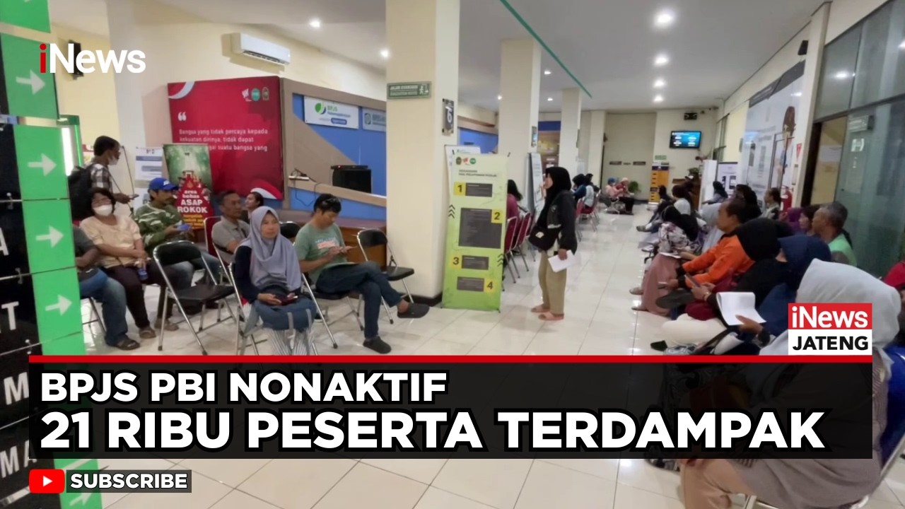 Mendadak Nonaktif, 21 Ribu BPJS PBI Warga Yogyakarta Terdampak | iNews Jateng