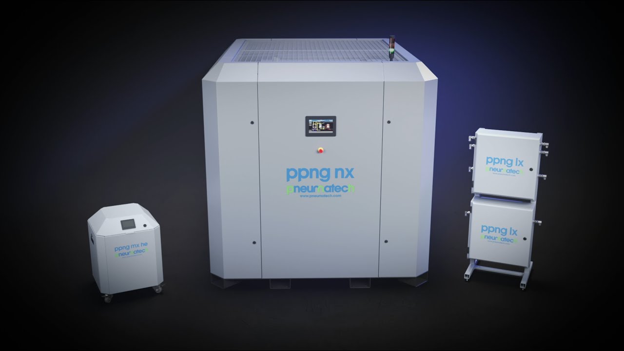 Pneumatech PPNG NX Nitrogen Generator | High-Pressure Nitrogen for Laser Cutting