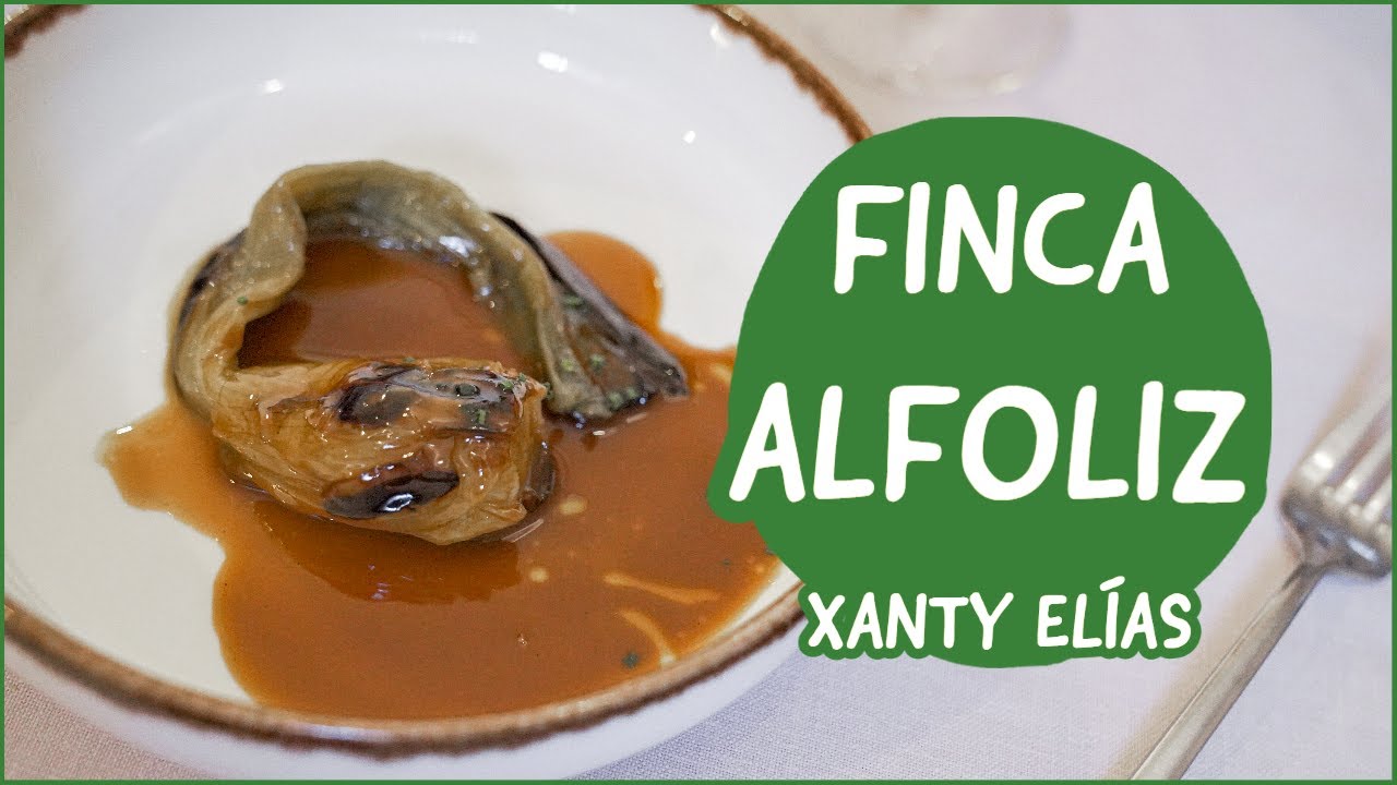 Finca Alfoliz de Xanty Elías - La única estrella Michelin (Verde) de Huelva