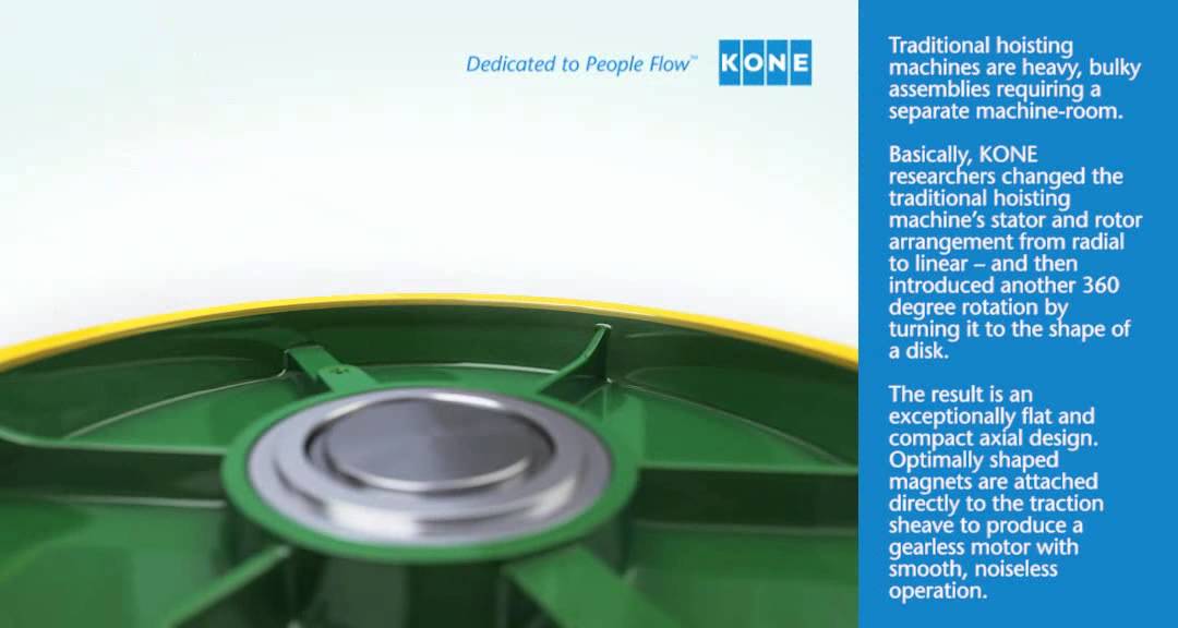 KONE EcoDisc® hoisting machine