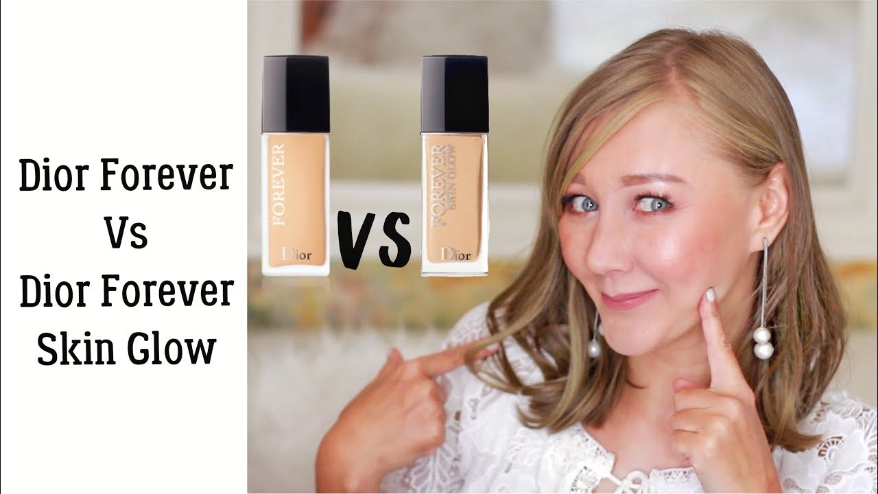 Тест-драйв новых тонов от Dior: Dior Forever VS Dior Forever Skin Glow