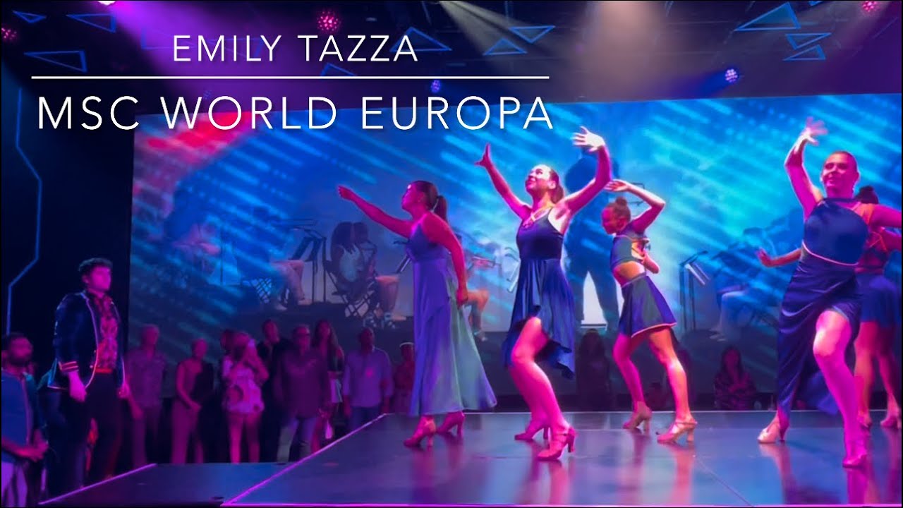 Emily Tazza - MSC World Europa: Luna Park (Inaugural Cast)