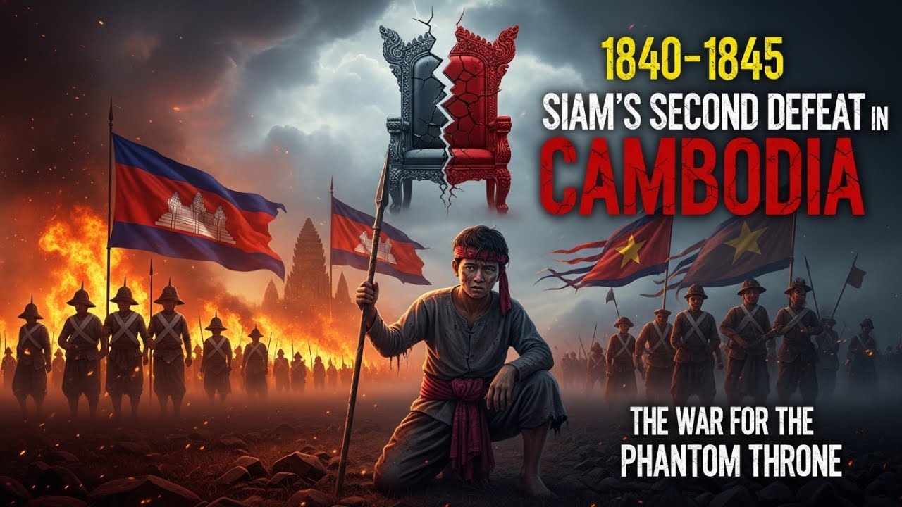 Второе поражение Сиама в Камбодже – Война за призрачный трон (1840–1845)