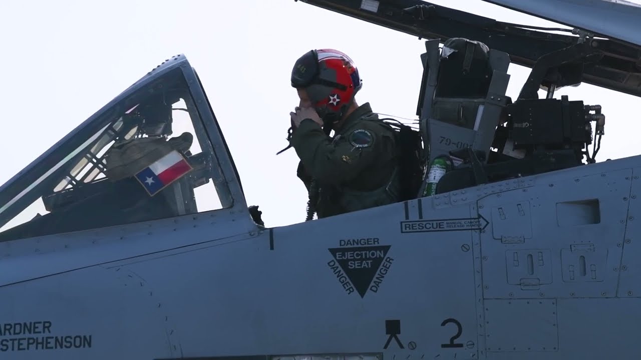 BEHIND THE SCENES: A-10 Thunderbolt II's (Warthogs) in SPAIN