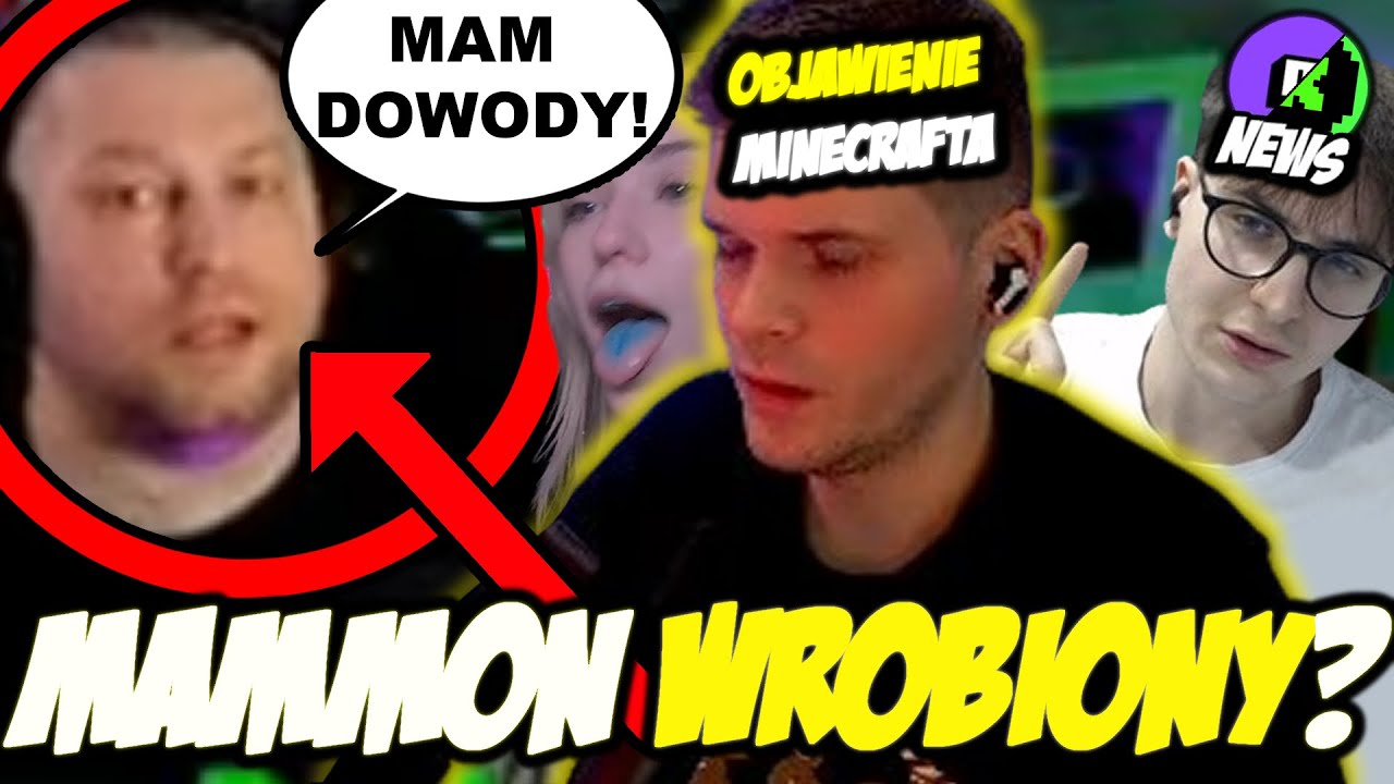 MAMMON ODPOWIADA! OBJAWIENIE GUCIA! ERA SPEEDRUNÓW MINECRAFT! SUCHAR! RYBSON! SZKLANA WIADOMOŚCI TTV
