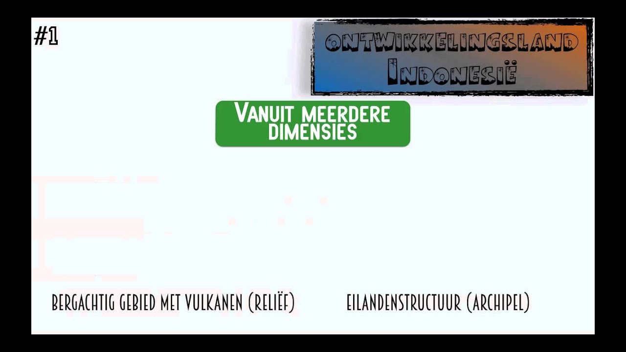 Examentips Aardrijkskunde, tip #1