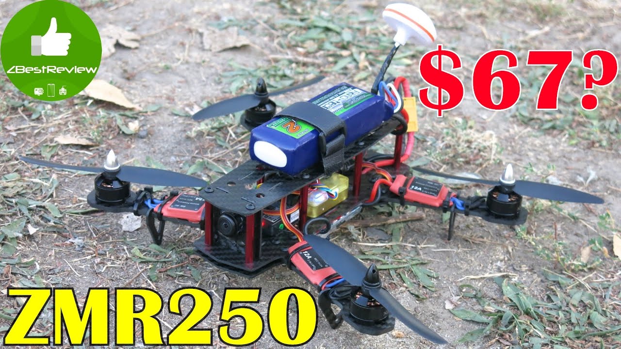 ✔ ZMR250 - Быстрый FPV квадрокоптер за 67$ - это реально?
