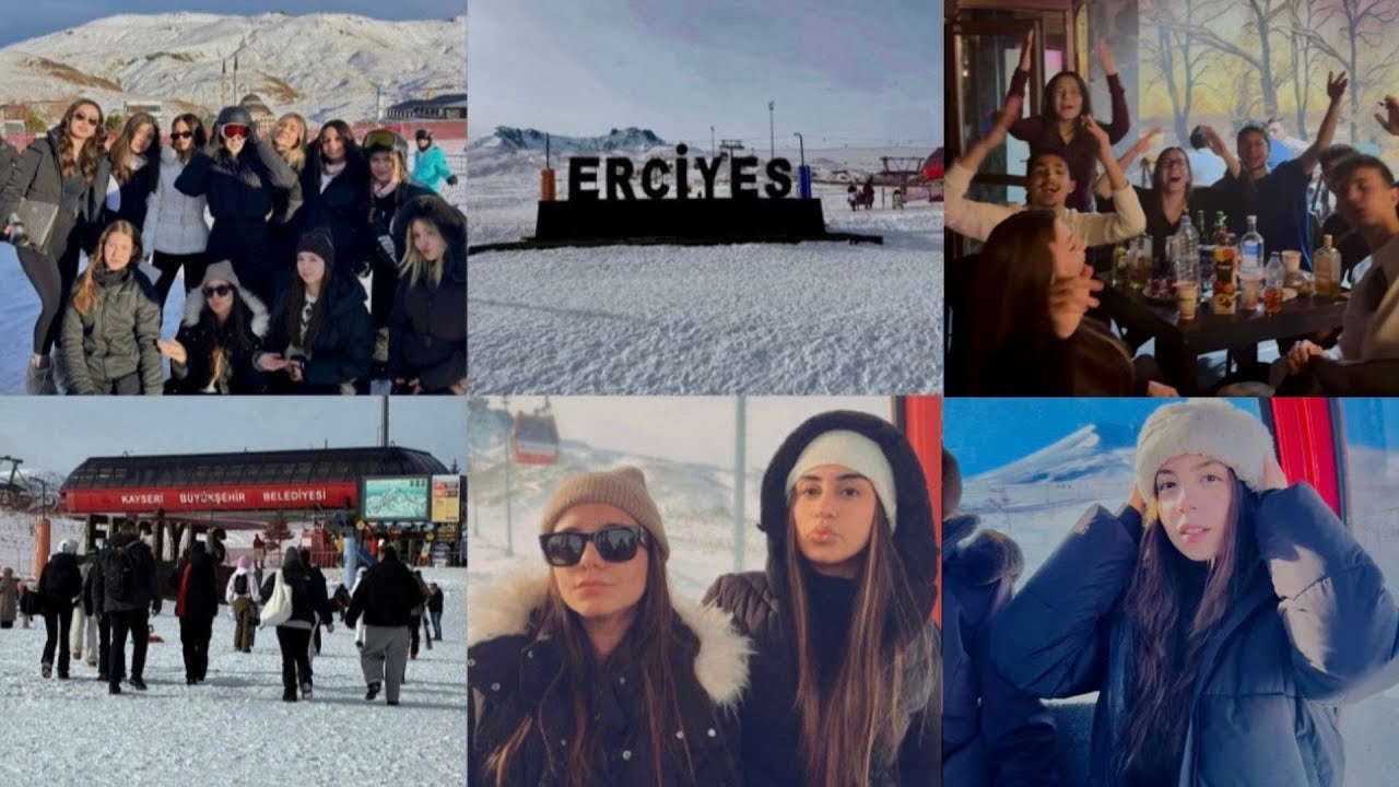Erciyes vlog | @m6nifestgirls 'le manifestliyoruz ❄️✨🥂