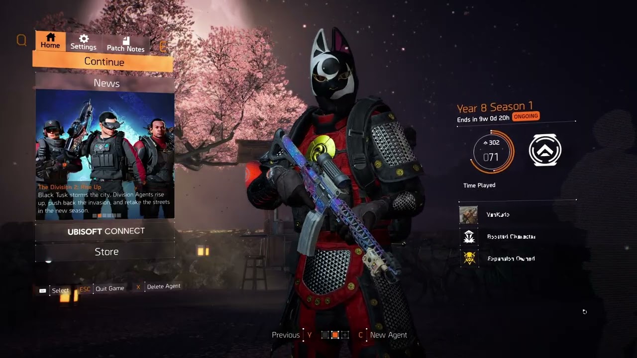 The Division 2 - Cherry Blossom Event BGM 1h version