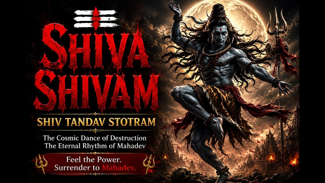 शिव तांडव स्तोत्र | Shiva Shivam | Angry Lord Shiva Tandava