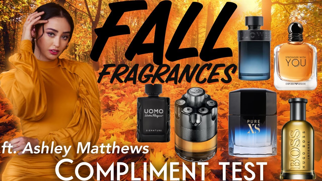 Popular Fall Men's Fragrances 2020 | Compliment test ft. Ashley Matthews