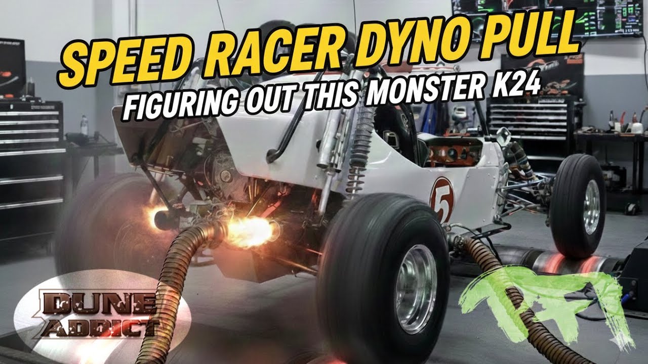 SPEED RACER SAND CAR  make some power, and we assess Razzle-dazzle’s damage!!