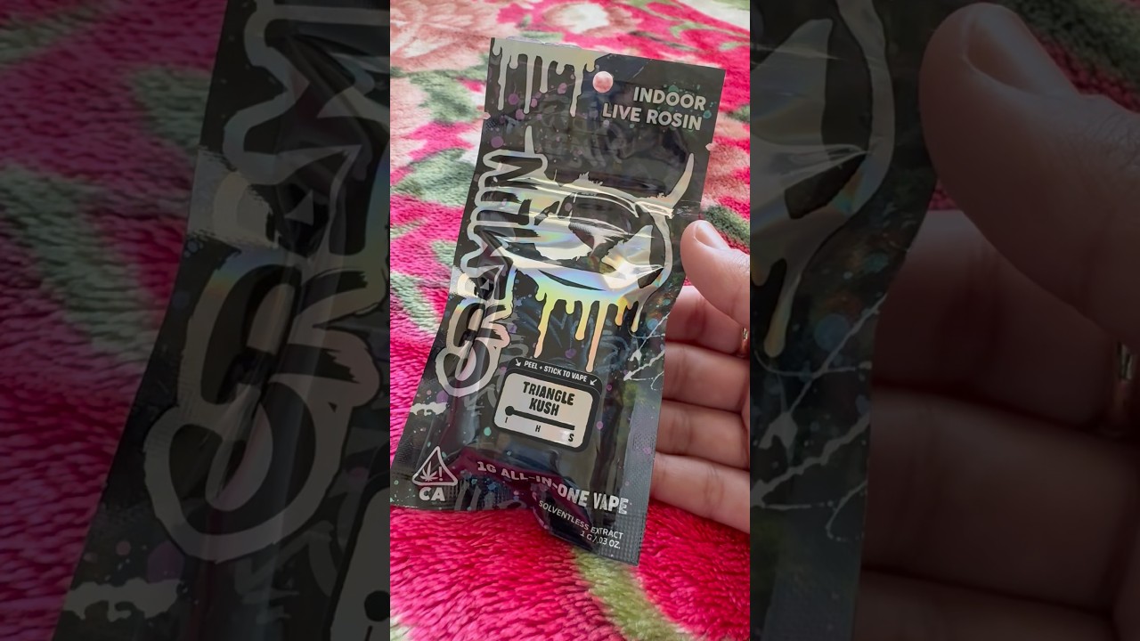 GRAMLIN INDOOR LIVE ROSIN DISPOSABLE 🤌🏼 #unboxing #vapedisposable #review
