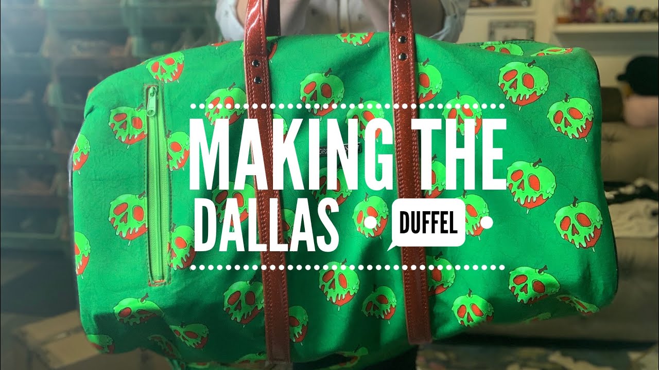Making the Dallas Duffel Bag by Swoon Sewing Patterns
