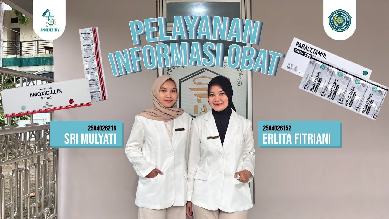 PELAYANAN INFORMASI OBAT (PIO) INFEKSI SALURAN PERNAPASAN ATAS | APOTEKER UHAMKA 45 | KELAS B