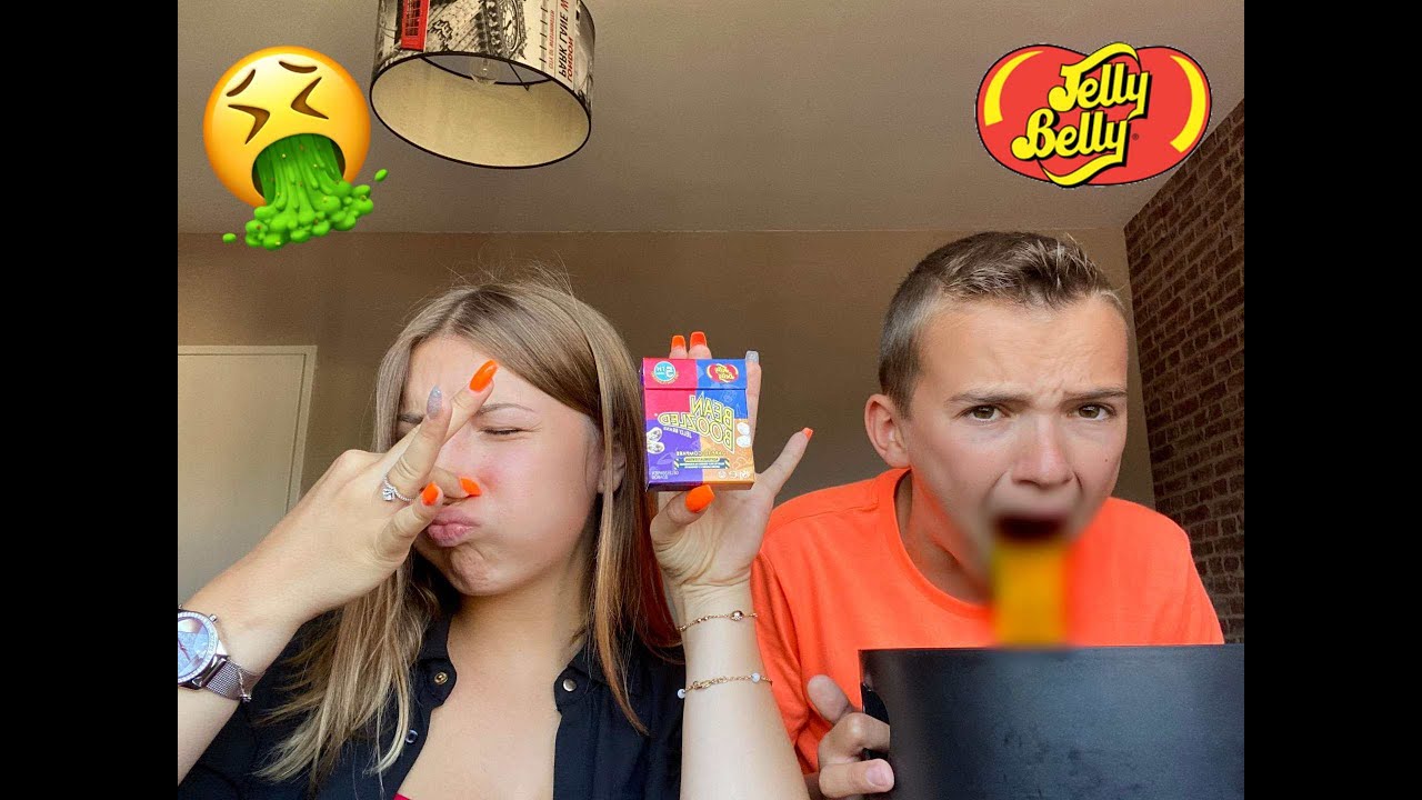 JELLY BELLY CHALLENGE !! (CA TOURNE MAL) !! 😱🤢