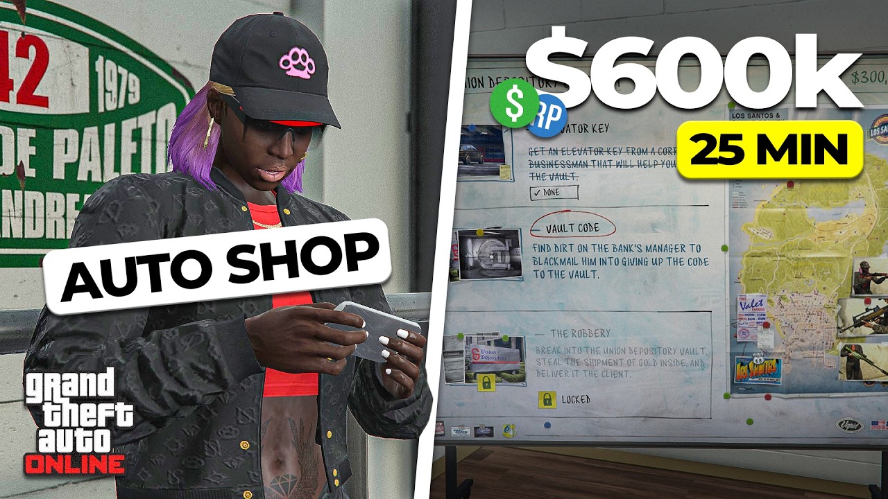 Как заработать миллионы на контрактах в GTA Online (+ советы по Union Depository)