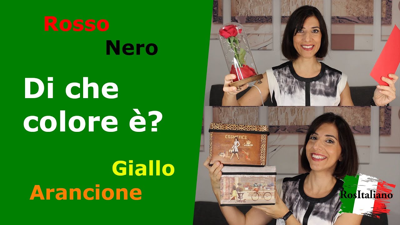Di che colore è? I colori in Italiano (con esempi di accordo e vocabolario utili)