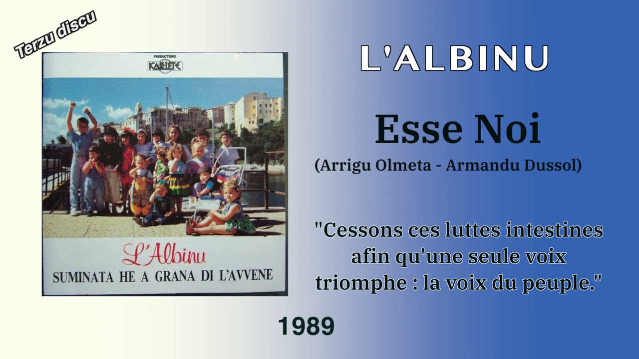 L'Albinu - Esse Noi (1989) - 