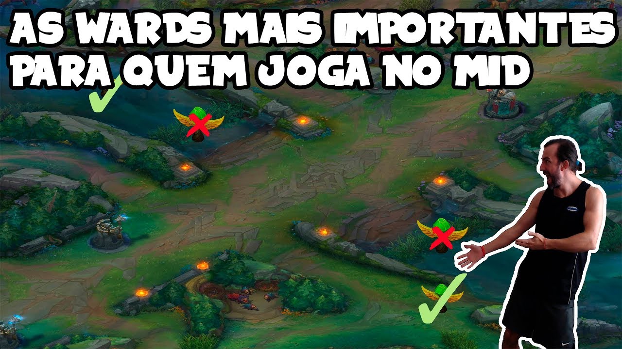 As wards mais importantes para quem joga no Mid no League of Legends