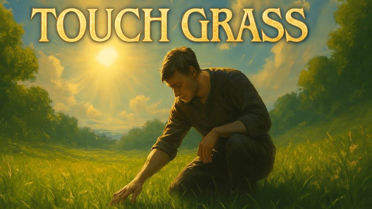 Touch Grass - Epic Symphonic Metal | Official Lyric Video