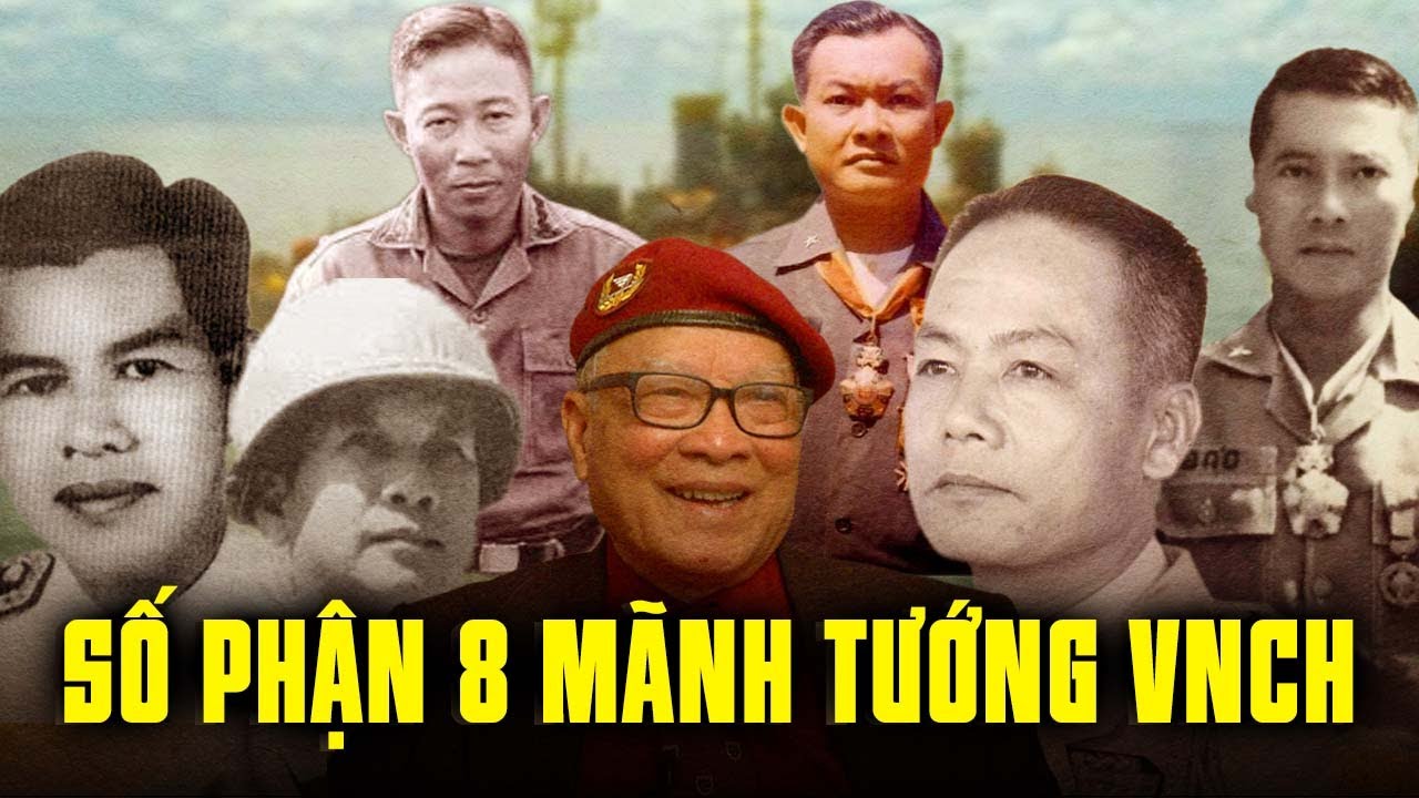 8 tướng VNCH ngồi trại cải tạo suốt 17 năm: Người sáng tác nhạc, người thân tàn lực kiệt sớm ra đi