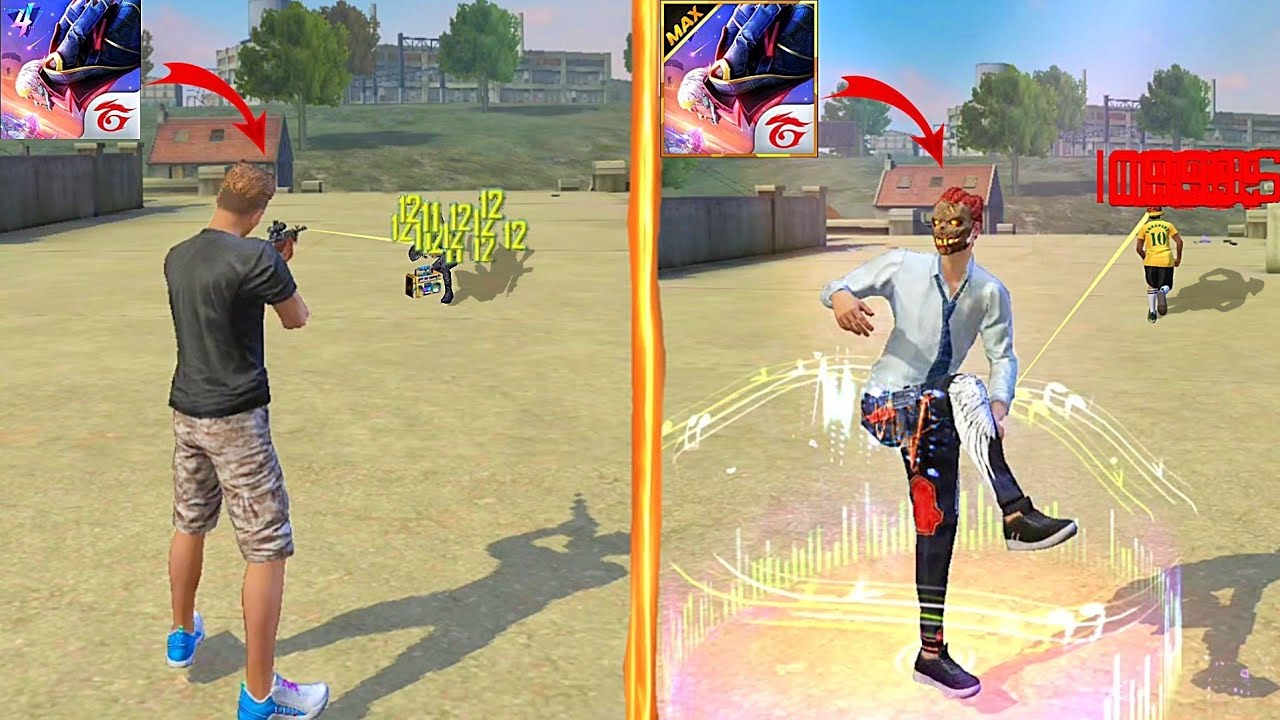 Free Fire max gameplay Funny moments | Garena Free Fire wtf moments 123 😂