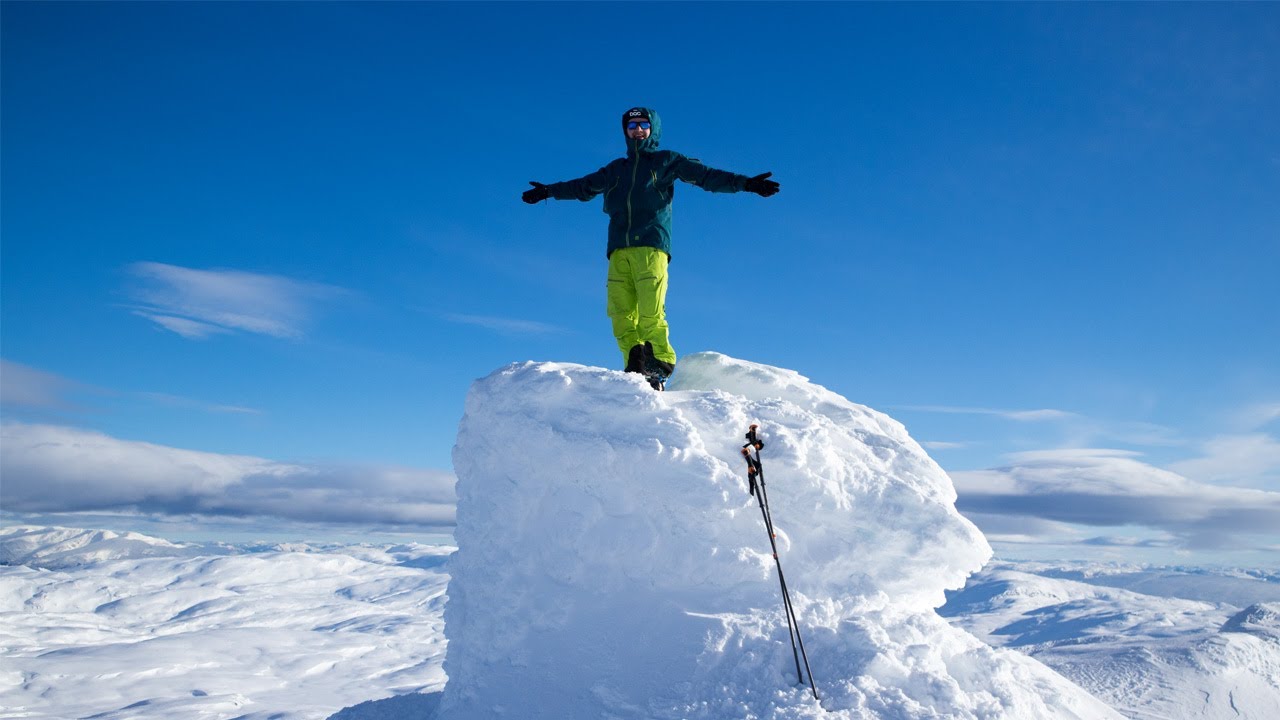 Skitur fra Gullbrå til Kvitanosi (1433 moh.) #kvitanosi #skitur #voss