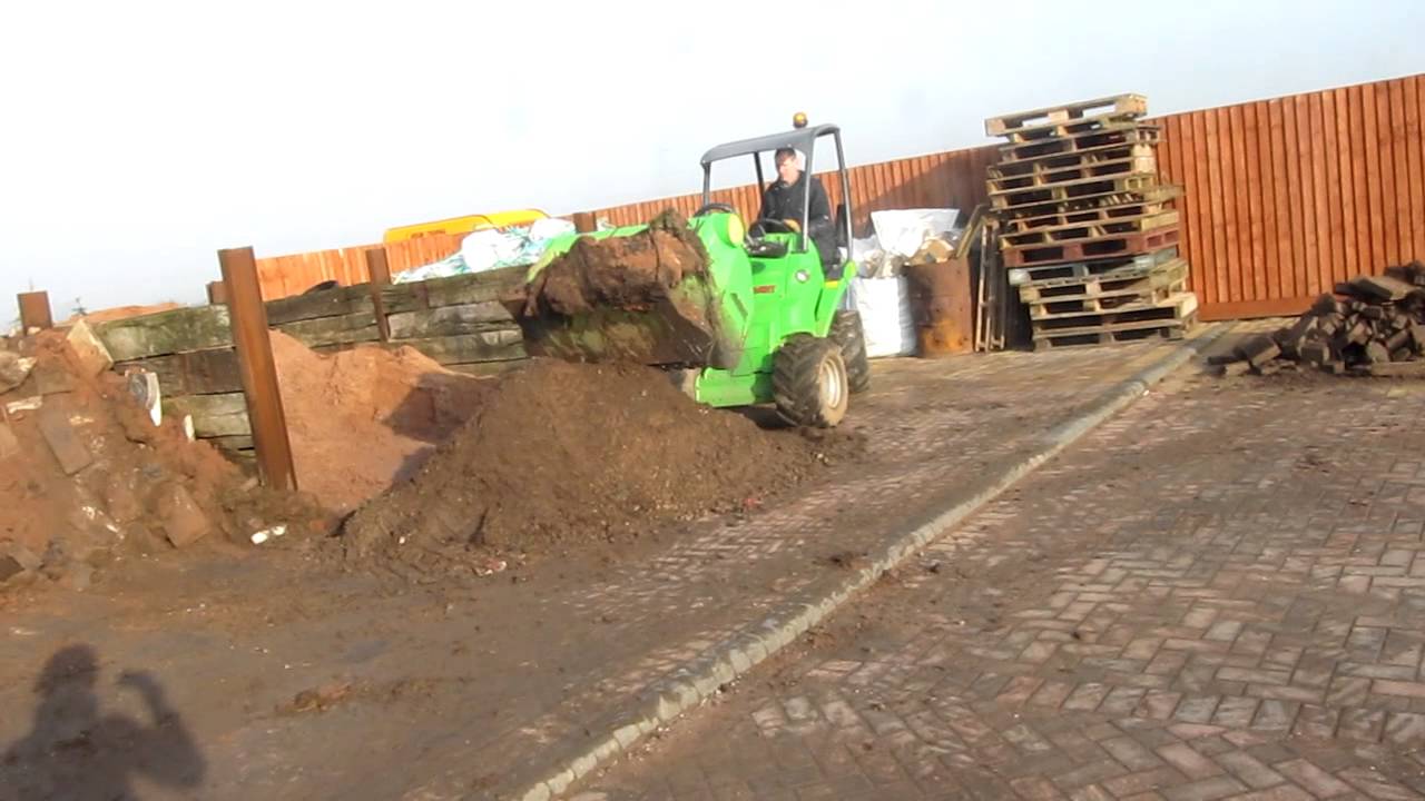 Avant Loader Hire with Screener bucket  - Deeleys