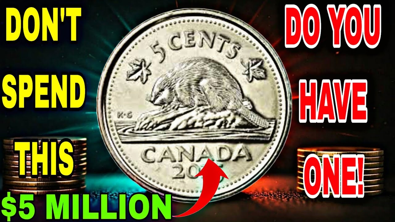 Canada 5 Cents Coin Value | Rare Canadian Nickel Worth Money? | Old Coin Collectors Must Watch!