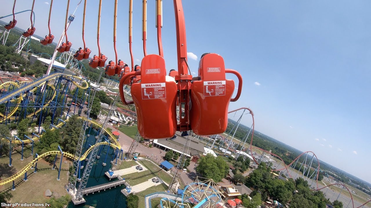 WindSeeker (On-Ride 4K) Carowinds