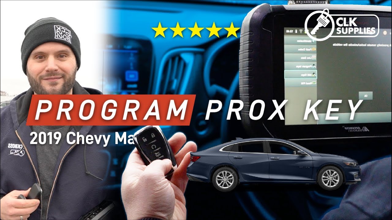 Программирование ключей | Бесконтактный ключ Chevrolet Malibu 2019 с SmartPRO