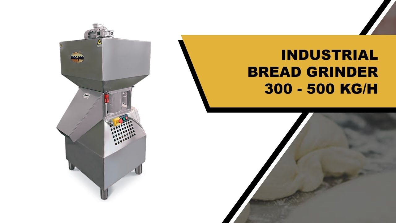 INDUSTRIAL BREAD GRINDER 300 -  500 KG/H