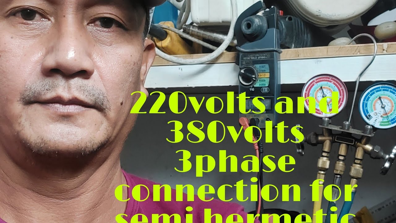 #compressor connections #220volts 3phase#380volts 3phase#