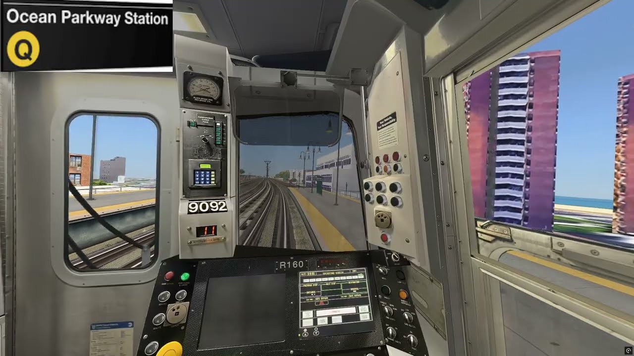 The Broadway Line: R160 Q Train Ride from Coney Island-Stillwell Avenue to 96th Street-2nd Avenue