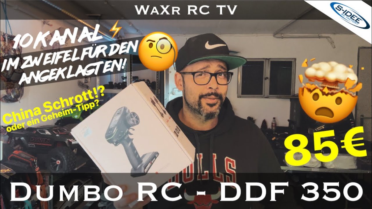Dumbo RC DDF-350 // Unboxing - 10 Kanal Fernsteuerung inkl. Empfänger