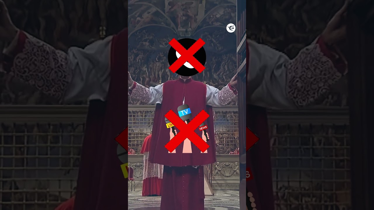 &iquest;C&oacute;mo es el c&oacute;nclave que elegir&aacute; al pr&oacute;ximo Papa? #shorts