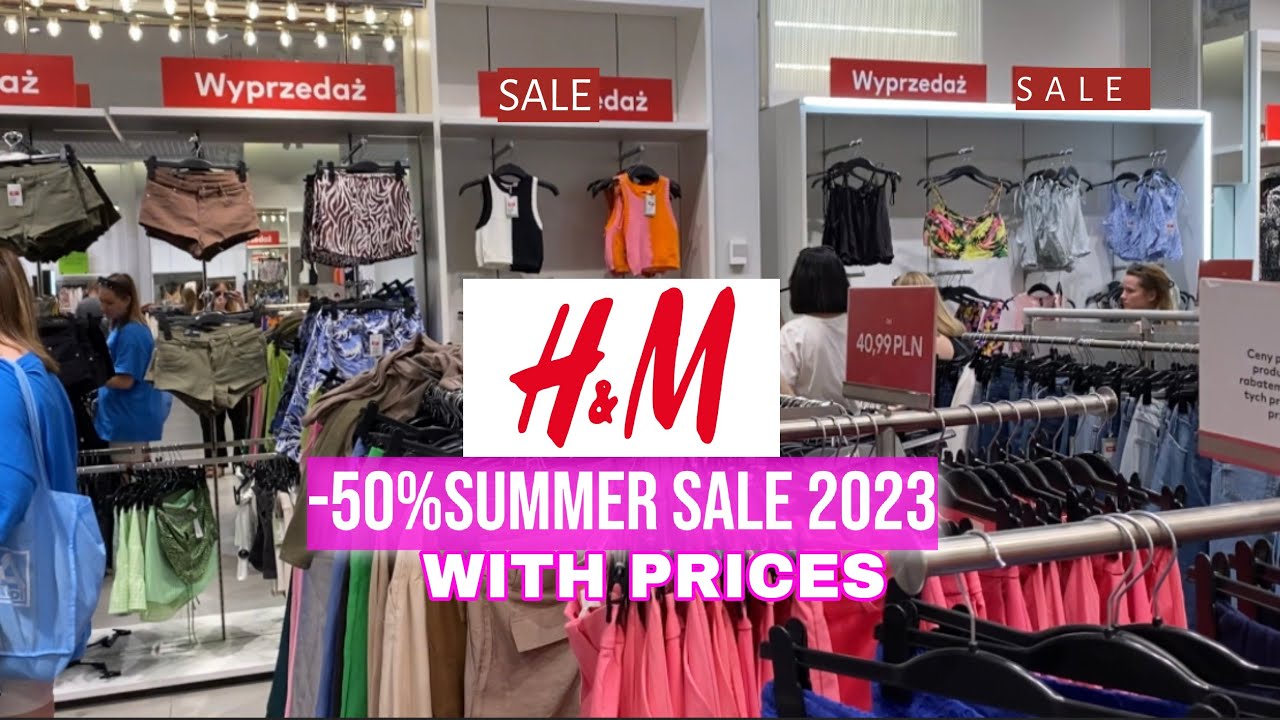 H&M SALE -50% WOMEN'S NEW COLLECTION / JUNE 2023