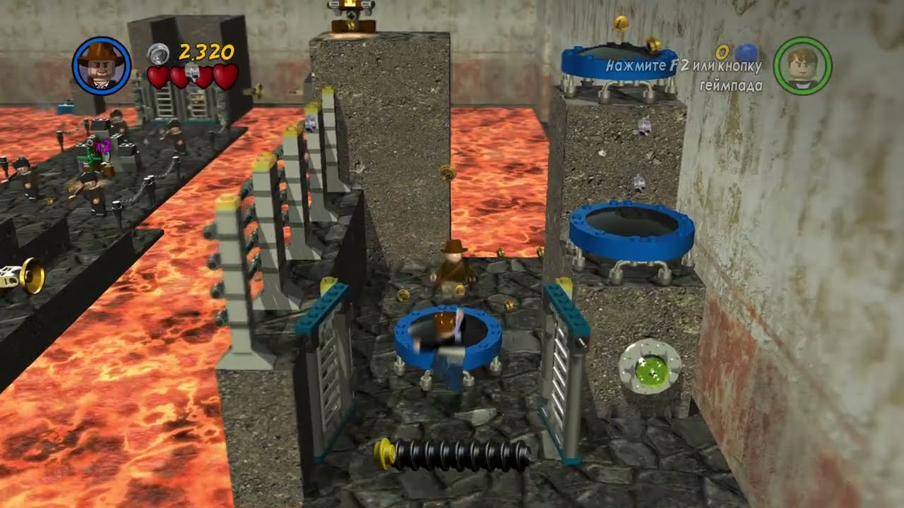 LEGO® Indiana Jones™ 2: The Adventure Continues - Эпизод 4, закрытие до (почти) 100%