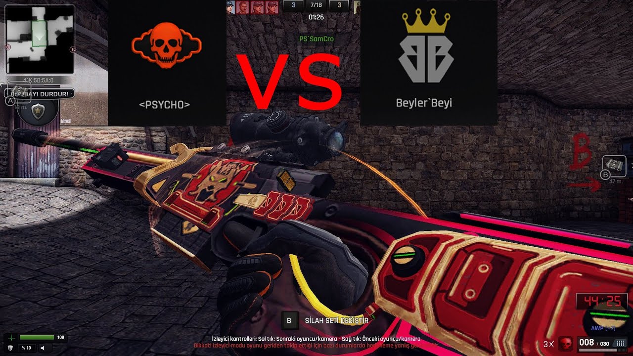 ZULA KLAN MA&Ccedil;I PSYCHO vs BEYLER BEYİ