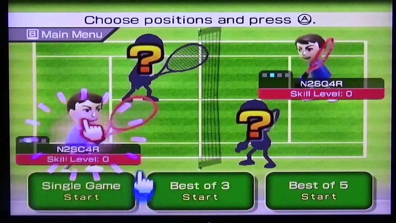 Let's Play Wii Sports - Tennis