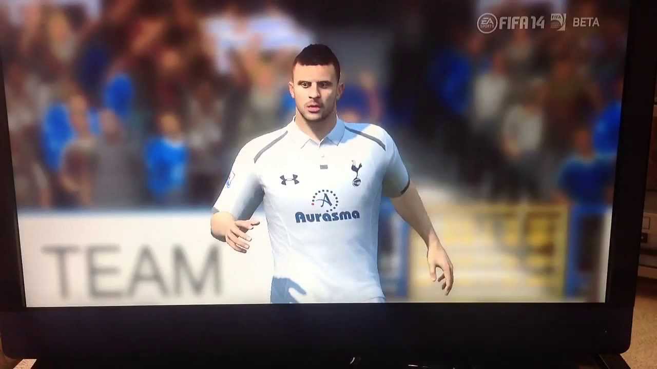 FIFA 14 - Tottenham Player Faces