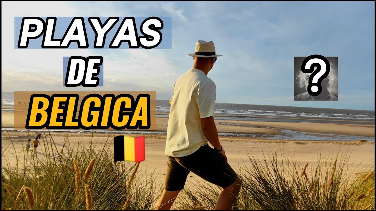 Una de Las PLAYAS de BELGICA | DE HAAN Muy Linda, Relajada y Acogedora dicho por 'Albert Einstein'